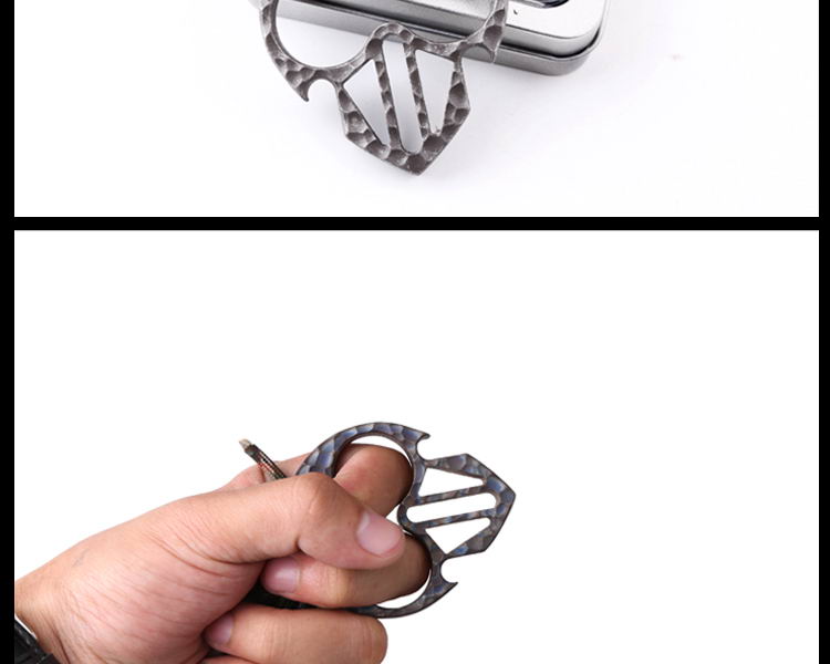 加厚钛合金指虎